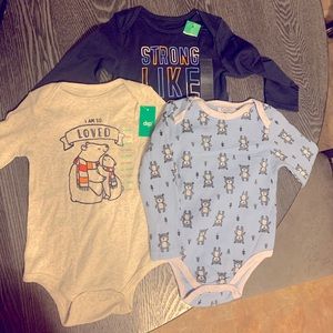 3 pack body suit 12-18 months